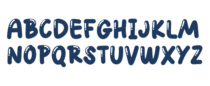 Jump Bubble Uppercase