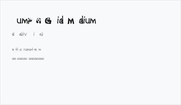 Jump & Grid Medium Business Card