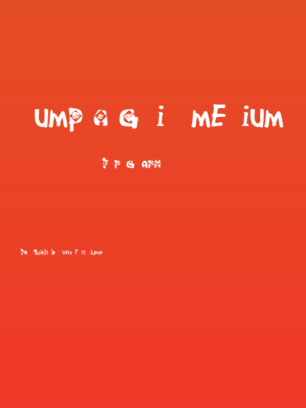 Jump & Grid Medium Poster