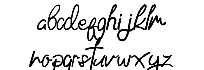 Jump Royce Font LOWERCASE