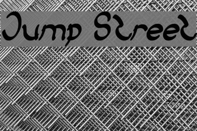 Jump Street Font examples