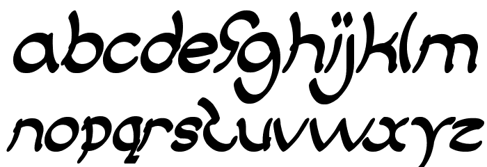 Jump Street Font LOWERCASE