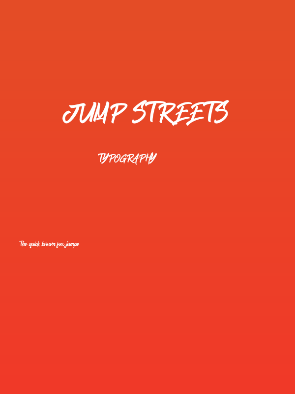 Jump Streets Poster