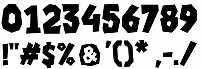 Jump and Play Font OTHER CHARS