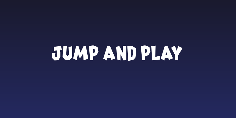 Jump and Play Social Header