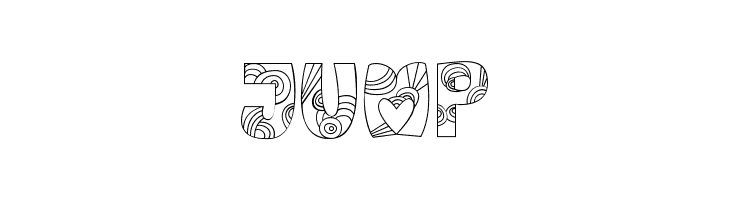 Jump Font