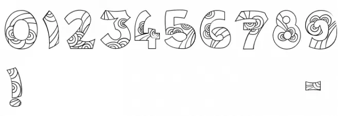 Jump Font OTHER CHARS