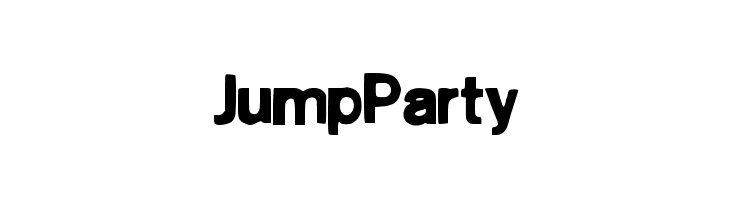 JumpParty Font