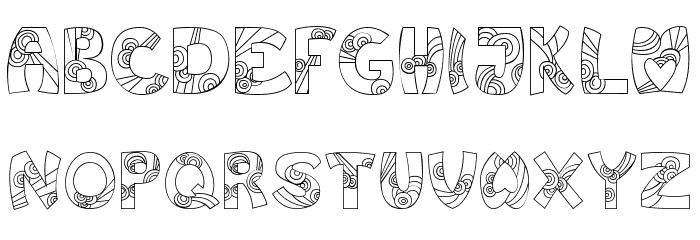 Jump Font LOWERCASE