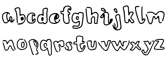 Jumper Boost Font LOWERCASE