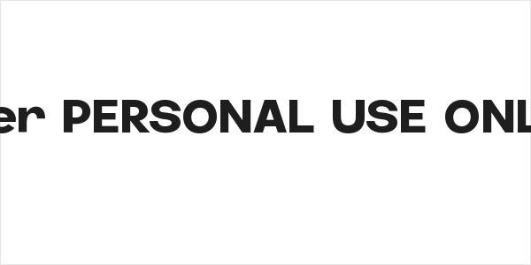 Jumper PERSONAL USE ONLY Bold Logo