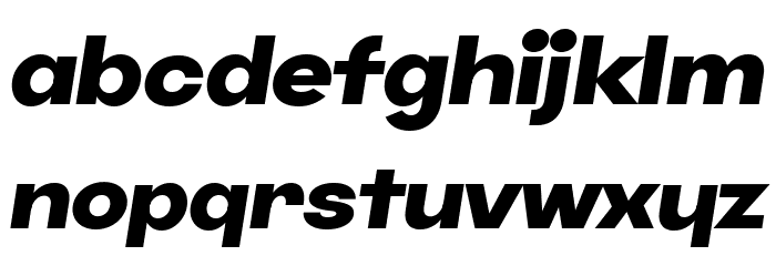 Jumper PERSONAL USE ONLY Extra-Bold Italic Font LOWERCASE