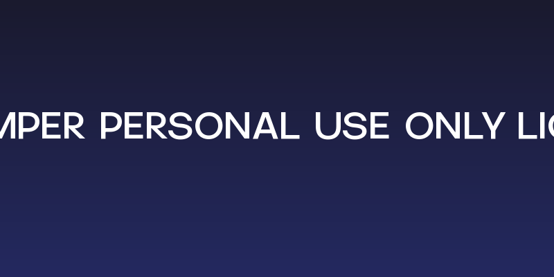 Jumper PERSONAL USE ONLY Light Social Header