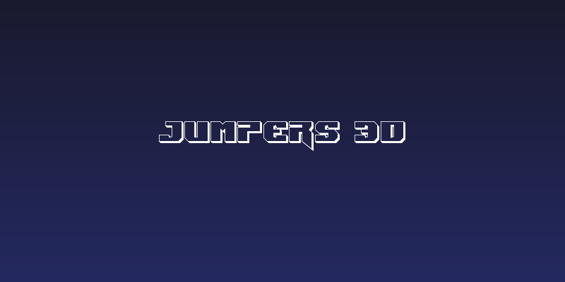 Jumpers 3D Social Header