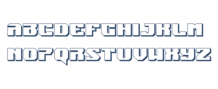 Jumpers 3D Lowercase