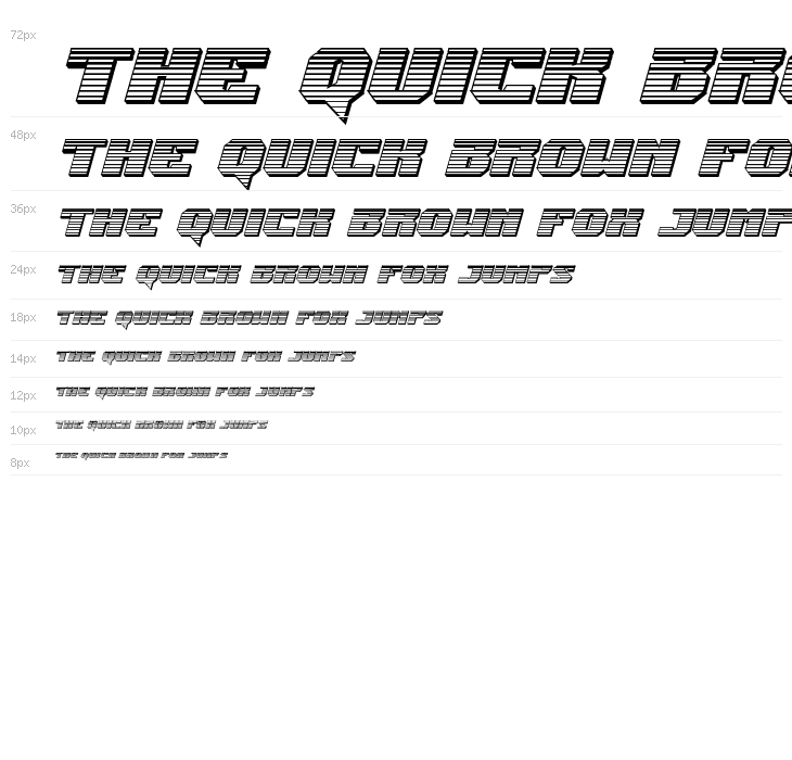 Jumpers Chrome Italic Waterfall