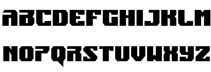 Jumpers Condensed Font LOWERCASE
