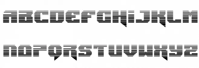 Jumpers Gradient Шрифта ВЕРХНИЙ