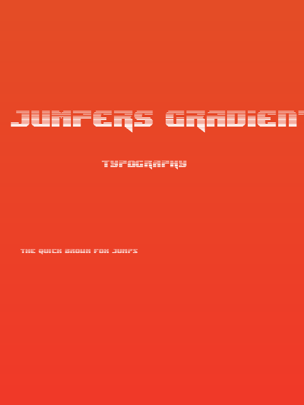 Jumpers Gradient Poster