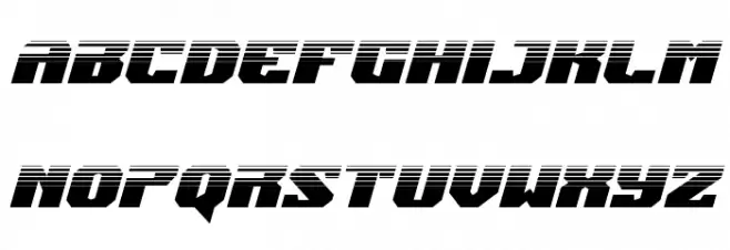 Jumpers Halftone Italic Шрифта строчной
