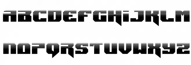 Jumpers Halftone Polices MAJUSCULES