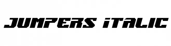 Jumpers Italic 