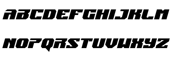 Jumpers Italic Font LOWERCASE