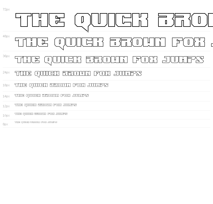 Jumpers Outline Waterfall