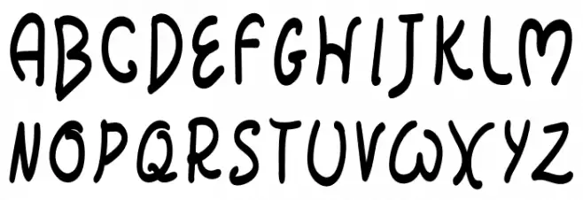 JumpexRegular フォント 大文字