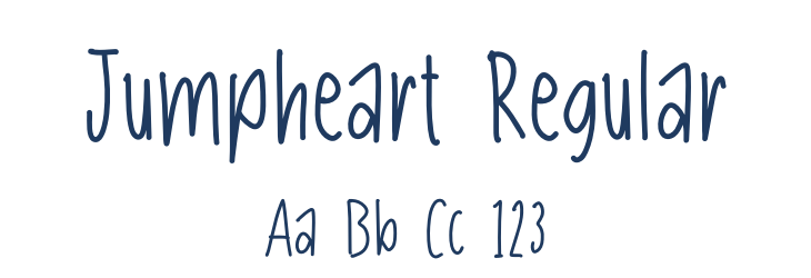 Jumpheart Regular Font Preview