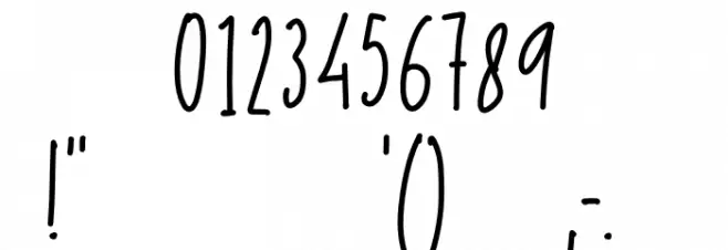 Jumpheart Regular फ़ॉन्ट अन्य घर का काम