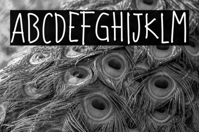 Jumpheart Regular Schriftart examples