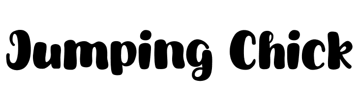 Jumping Chick  Frei Schriftart Herunterladen