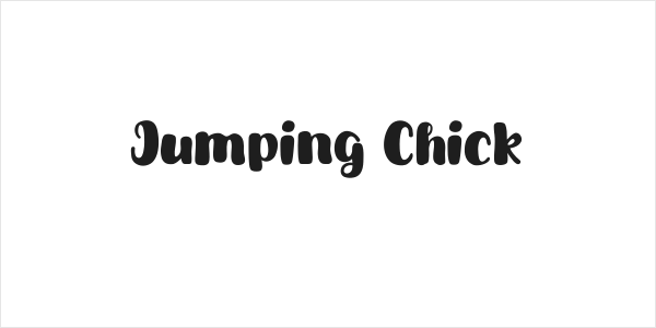 Jumping Chick Logo