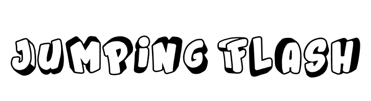 Jumping Flash  Fuentes Gratis Descargar
