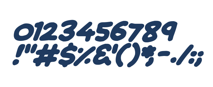 Jumping Italic Other Characters