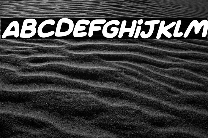 Jumping Italic Font examples