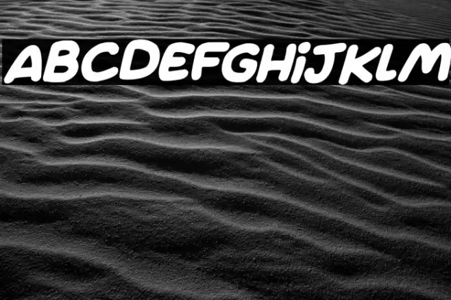 Jumping Italic フォント examples