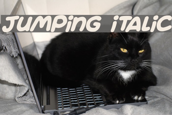 Jumping Italic Example 2