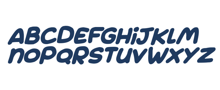 Jumping Italic Lowercase