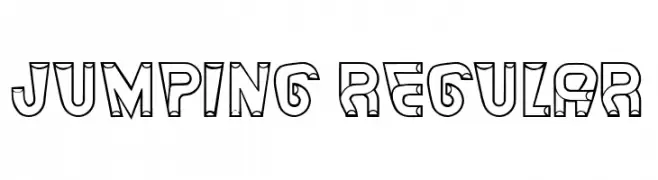 Jumping Regular  لخطوط تنزيل