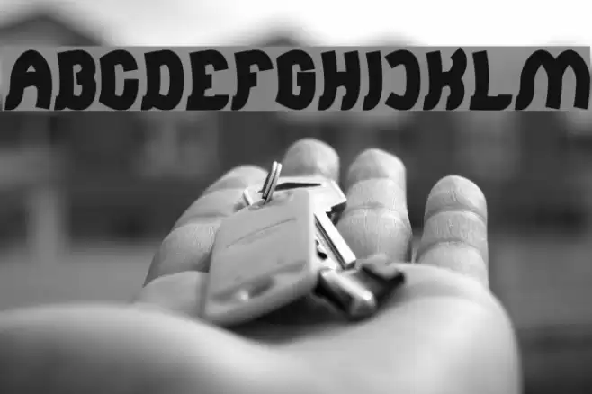 Jumping Running Bold Font examples