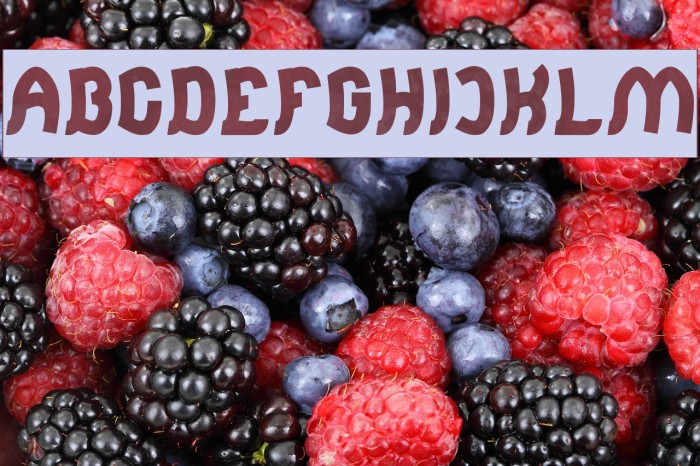 Jumping Running-Inverse Font examples