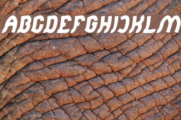 Jumping Running Italic Example 1