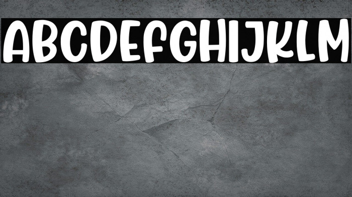 Jumping Unicorn Font examples