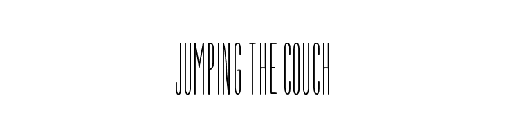 Jumping the Couch  Free Fonts Download