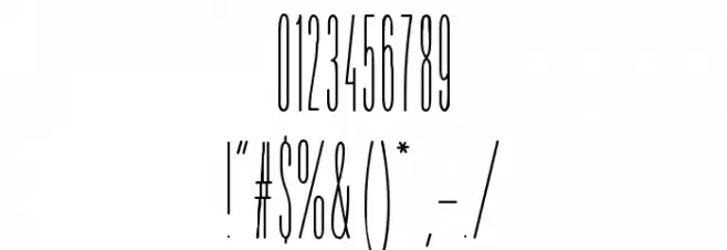 Jumping the Couch Font OTHER CHARS