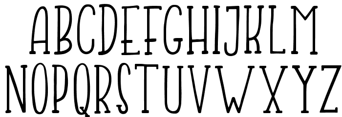 JumpingFrogDemo Font LOWERCASE