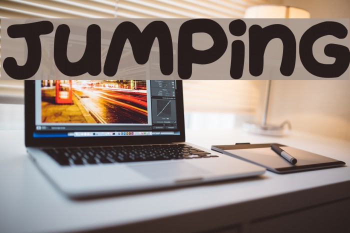 Jumping Font examples