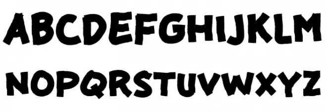 Jumpking फ़ॉन्ट लोअरकेस